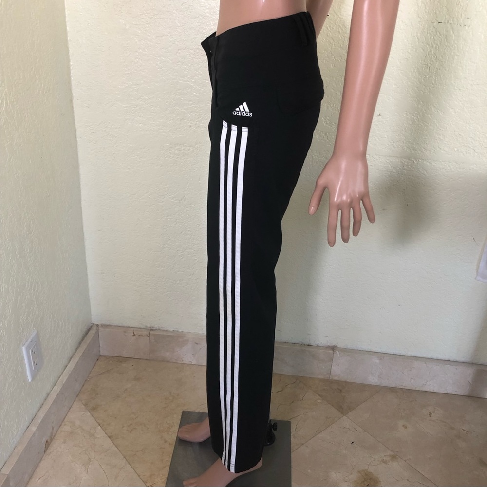 Adidas Sweatpants Clima Performance 365 Black/White Stripes Women’s Size XS